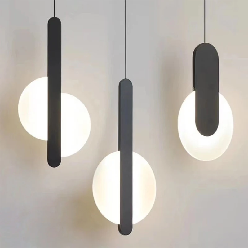 Hanging Moon Lamp - LED 펜던트 조명 현대식 행잉 램프