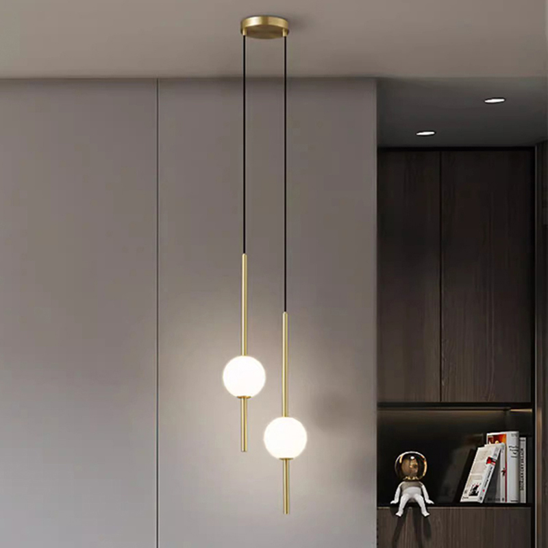 Hanging Moon Lamp - 1개 모던 홈 데코 LED 조명