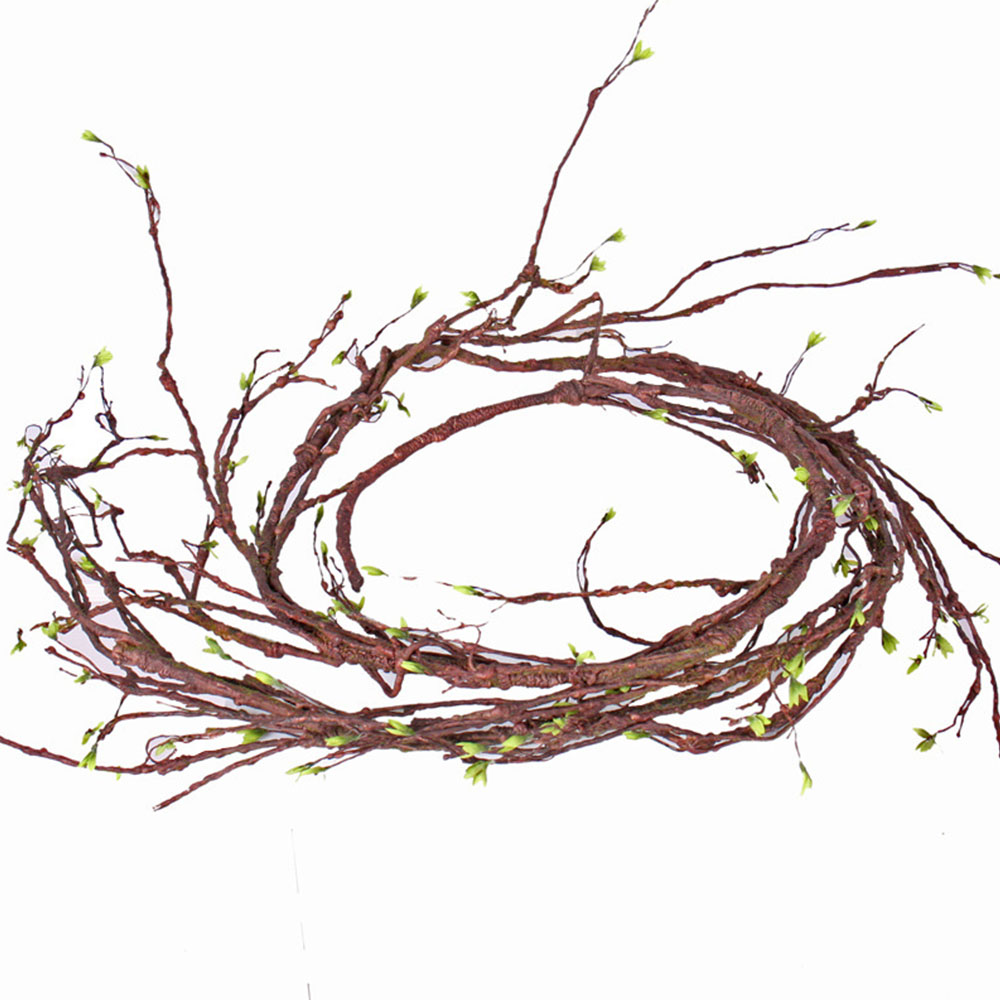 Rattan Plant Basket - 3m 인공 가짜 식물 나무 나뭇