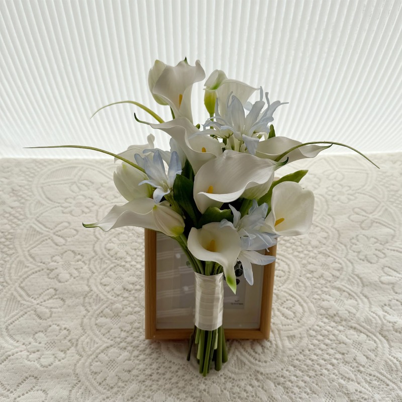 Home Decor Location - 작고 신선한 흰색과 파란색의 조화, 모리