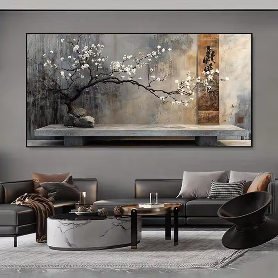 Home Decor Zen Style - 5D 다이아몬드 페인팅 키트 (성인용) -