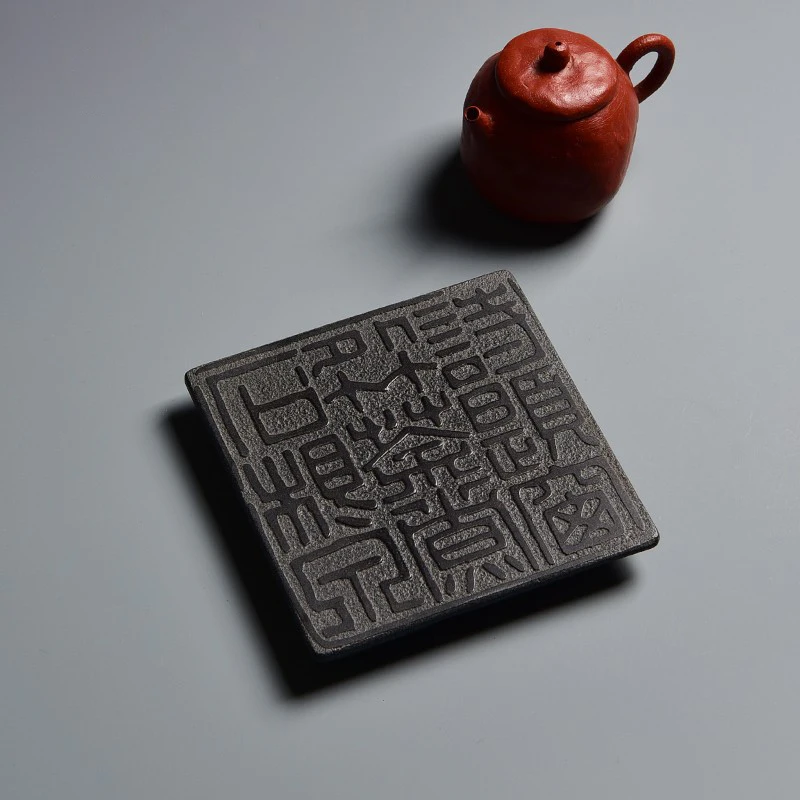 Home Decor Zen Style - 사각형 차 받침대 석재 트레이 다도용