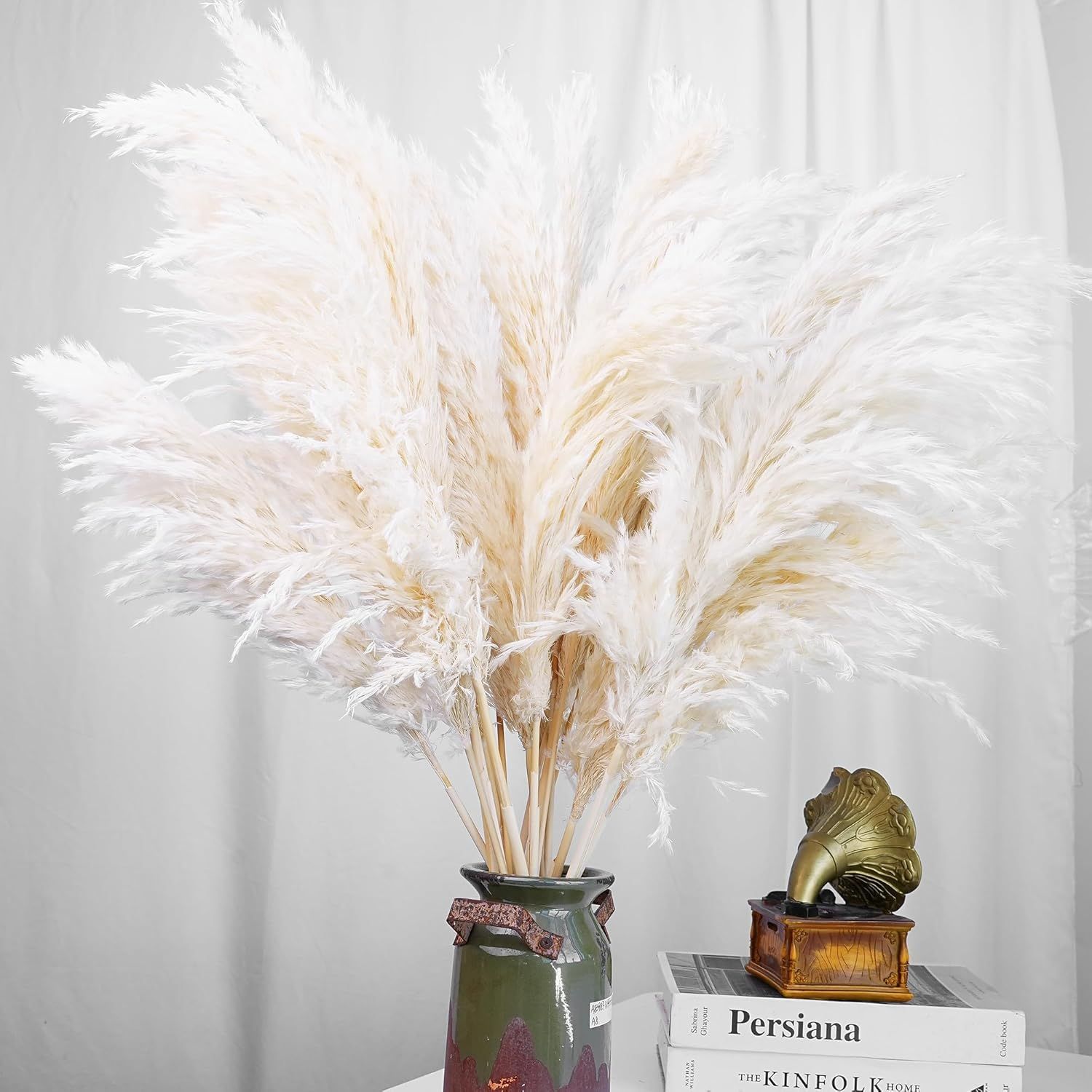 Pampas Grass Decor - 30개입 화이트 팜파스 그래스 홈데코 -
