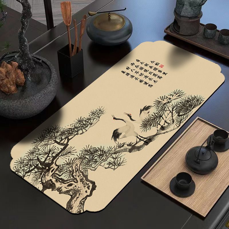 Home Decor Zen Style - 규조토로 만든 신중국풍 젠 티 테이블,