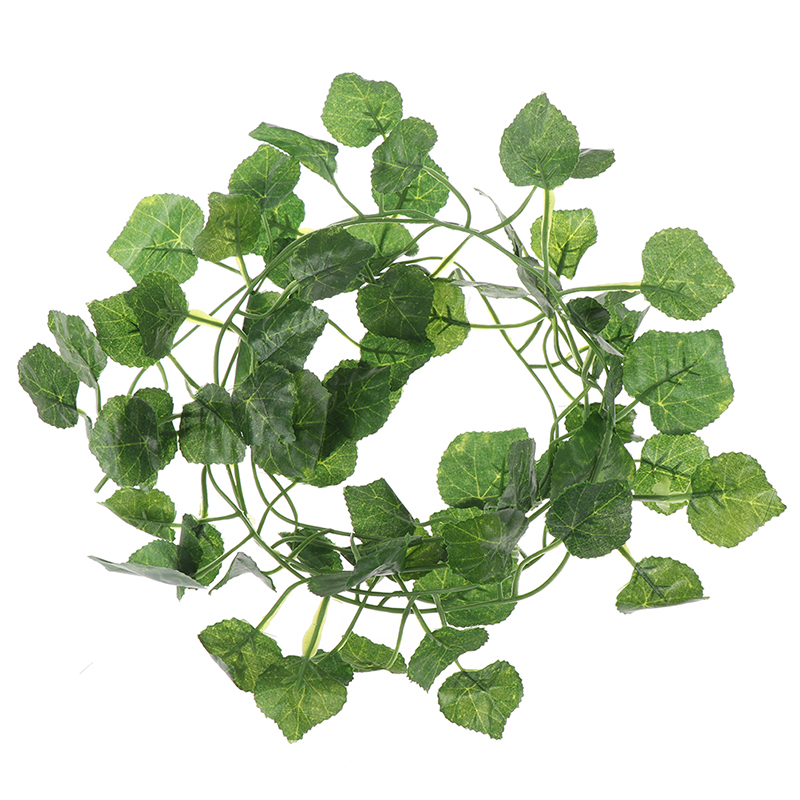 Rattan Plant Basket - 2.0m 인조 덩굴 녹색 식물 잎