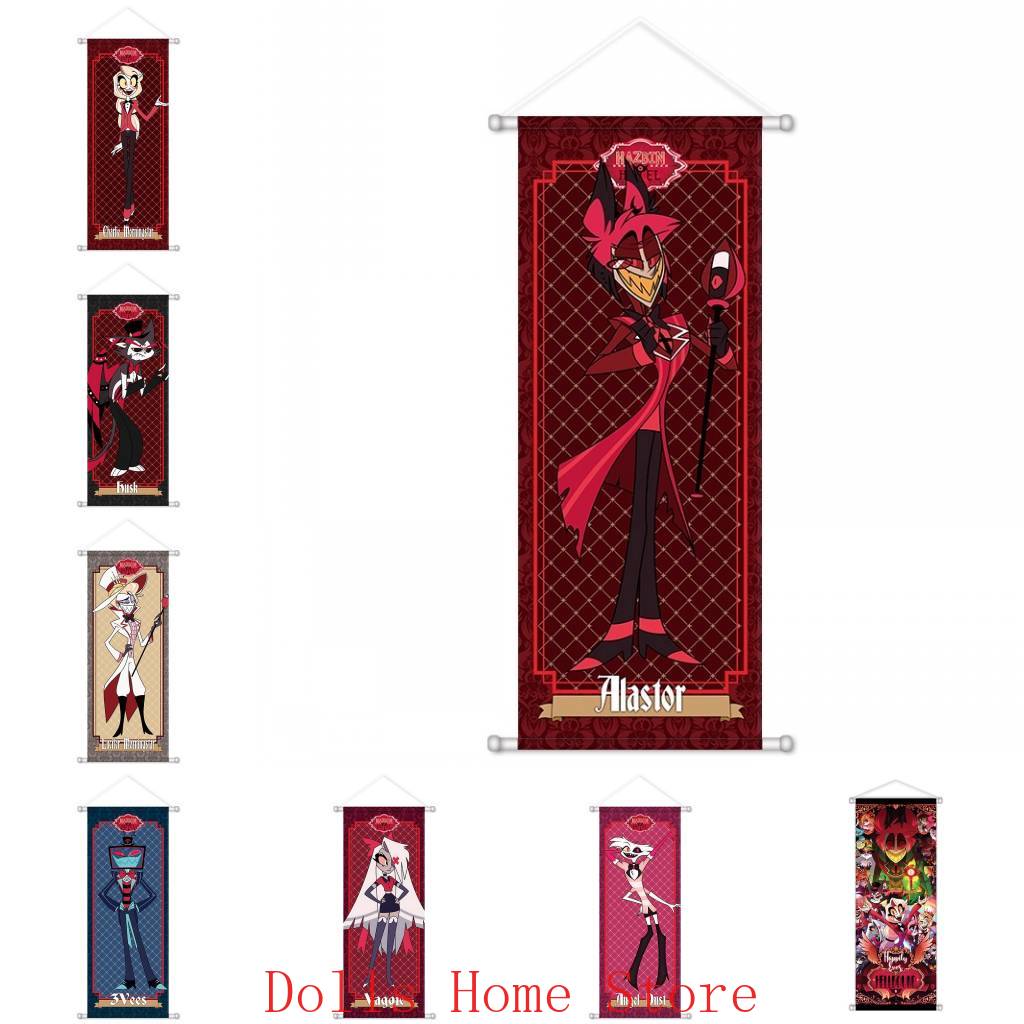 Home Decor Accessories - 애니메이션 스크롤 캔버스 벽걸이 그림 홈