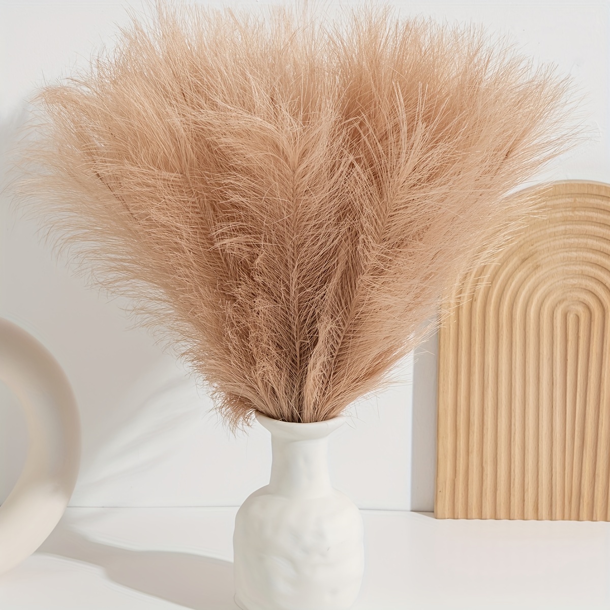 Pampas Grass Decor - 인조 팜파스그래스 장식용 갈대, 실내외 정원