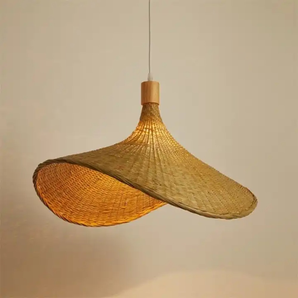 Hanging Moon Lamp - 펜던트 조명 등나무 매달려 조명 코드