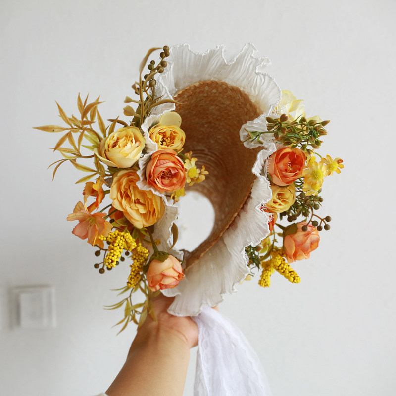 프랑스 전원풍 웨딩 사진 촬영용 신부 DIY 스티키 플 - Home Decor Location 리뷰 및 가격