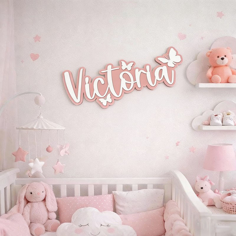 1Pc 사용자 정의 만화 나비 이름 나무 이름표, 홈  - Home Decor Zone 리뷰 및 가격