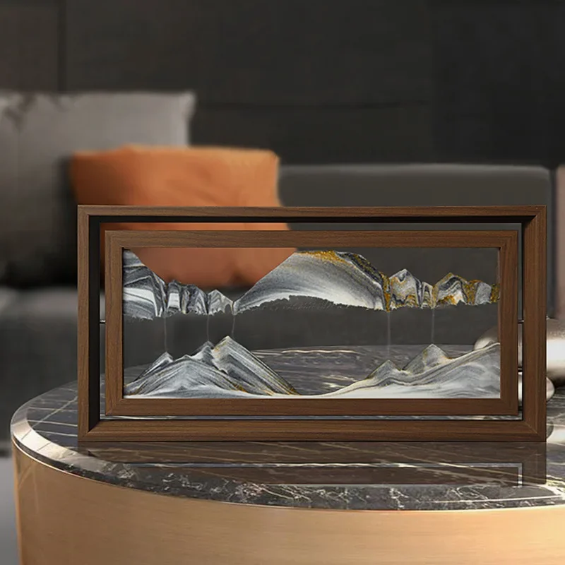 3D 회전 가능한 풍경 이동 모래 예술 그림, 퀵샌드  - Sand Art Picture 리뷰 및 가격