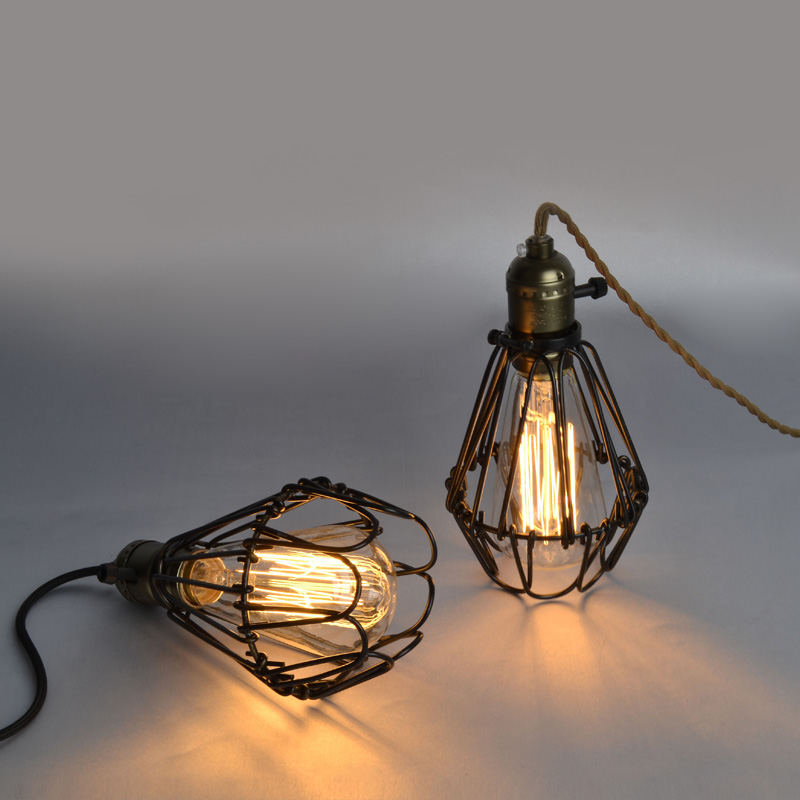 아메리칸 빈티지 펜던트 조명 아이언 블랙 케이지 행잉  - Hanging Moon Lamp 리뷰 및 가격