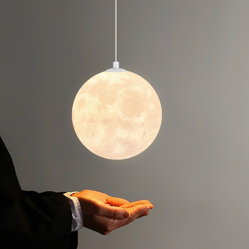 모던 크리에이티브 디자인 달 펜던트 조명 플라스틱 볼  - Hanging Moon Lamp 리뷰 및 가격