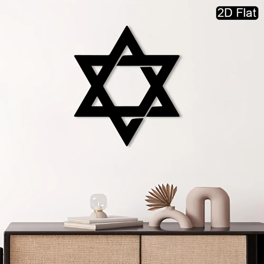CIFBUY 철제 벽 장식 다윗의 별 금속 조각품 벽걸 - Home Decor Zone 리뷰 및 가격