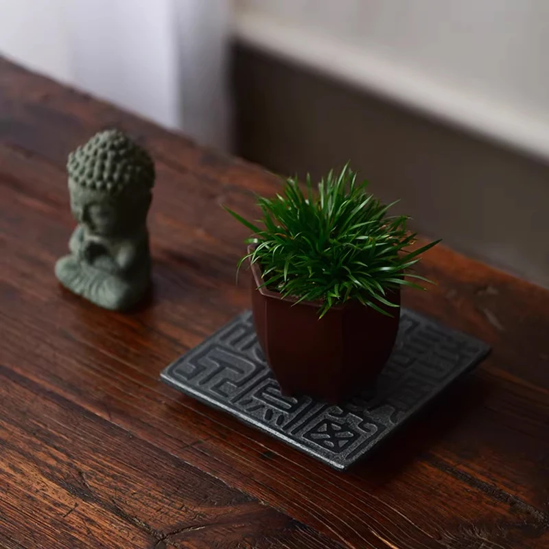 사각형 차 받침대 석재 트레이 다도용 검은색 석재 젠  - Home Decor Zen Style 리뷰 및 가격