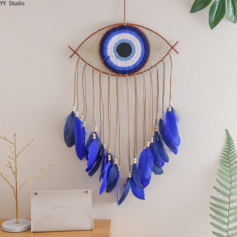 창의적인 수제 악마의 눈 벽걸이 홈 데코레이션 액세서리 - Home Decor Accessories 리뷰 및 가격