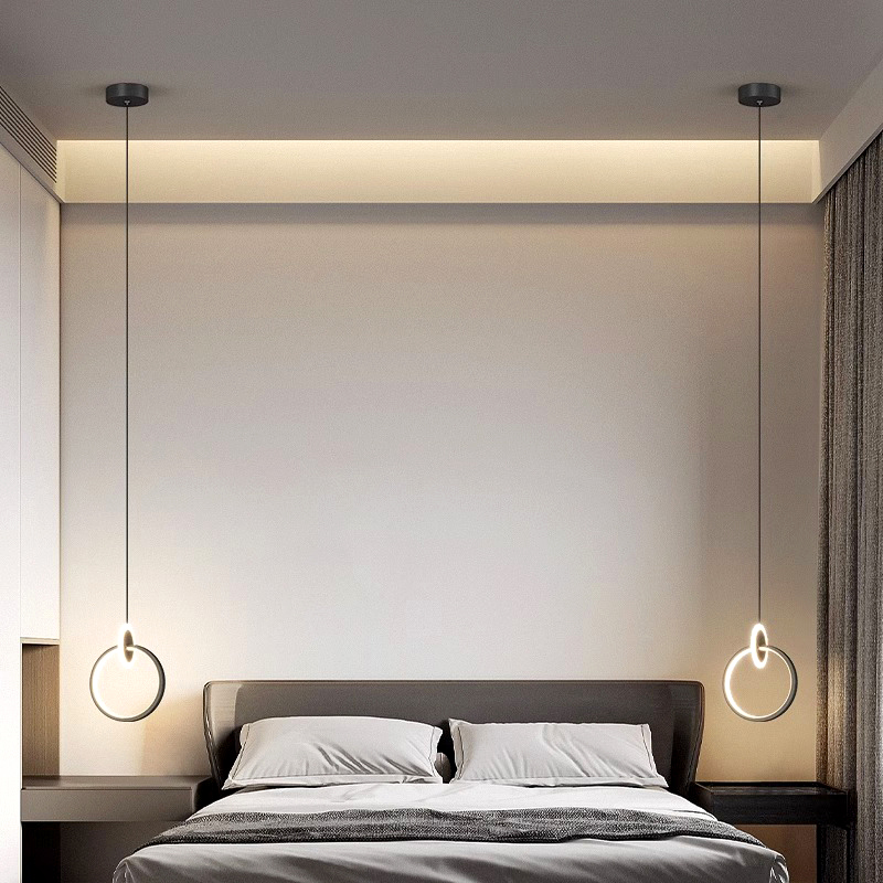 1개 모던 홈 데코 LED 조명 침실 램프 침대 옆 펜 - Hanging Moon Lamp 리뷰 및 가격