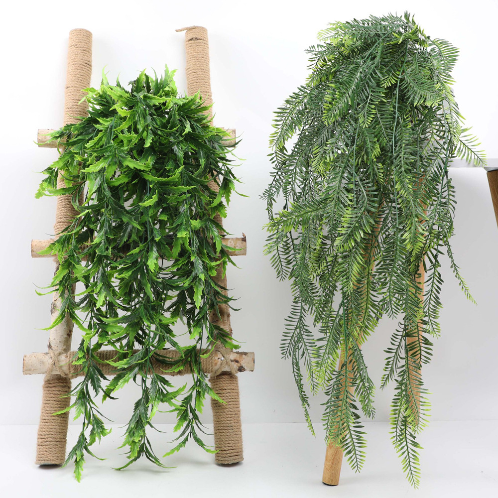 80CM 인공 매달려 꽃 식물 거짓 등나무 버드 나무  - Rattan Plant Basket 리뷰 및 가격