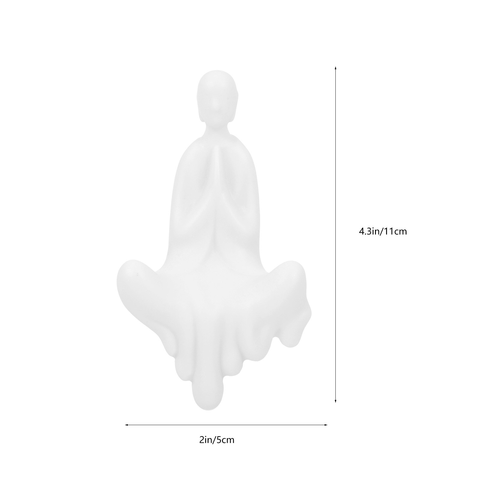 1개 세라믹 불상 조각상 프리미엄 수제 제작 젠 스타일 - Home Decor Zen Style 리뷰 및 가격