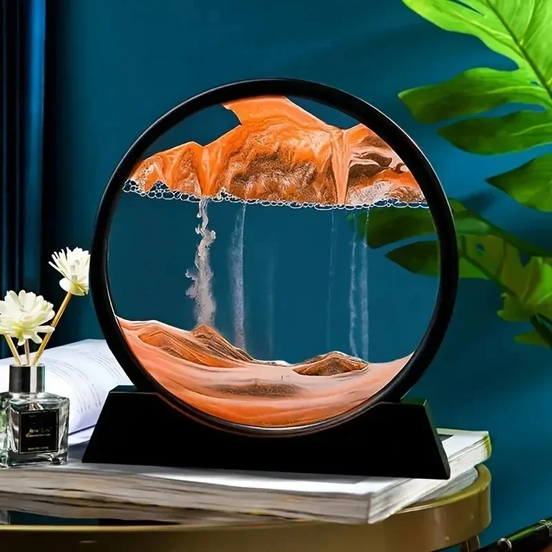 흐르는 모래시계 모래 예술 그림 유리 깊은 바다 풍경  - Sand Art Picture 리뷰 및 가격