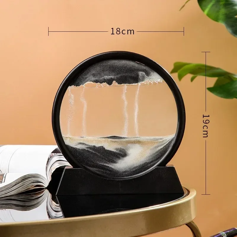 흐르는 모래시계 모래 예술 그림 유리 깊은 바다 풍경  - Sand Art Picture 리뷰 및 가격
