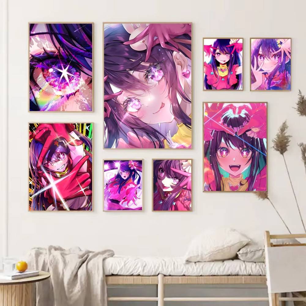 애니메이션 캐릭터 A-Ai H-Hoshino 포스터 H - Home Decor Ai Free 리뷰 및 가격