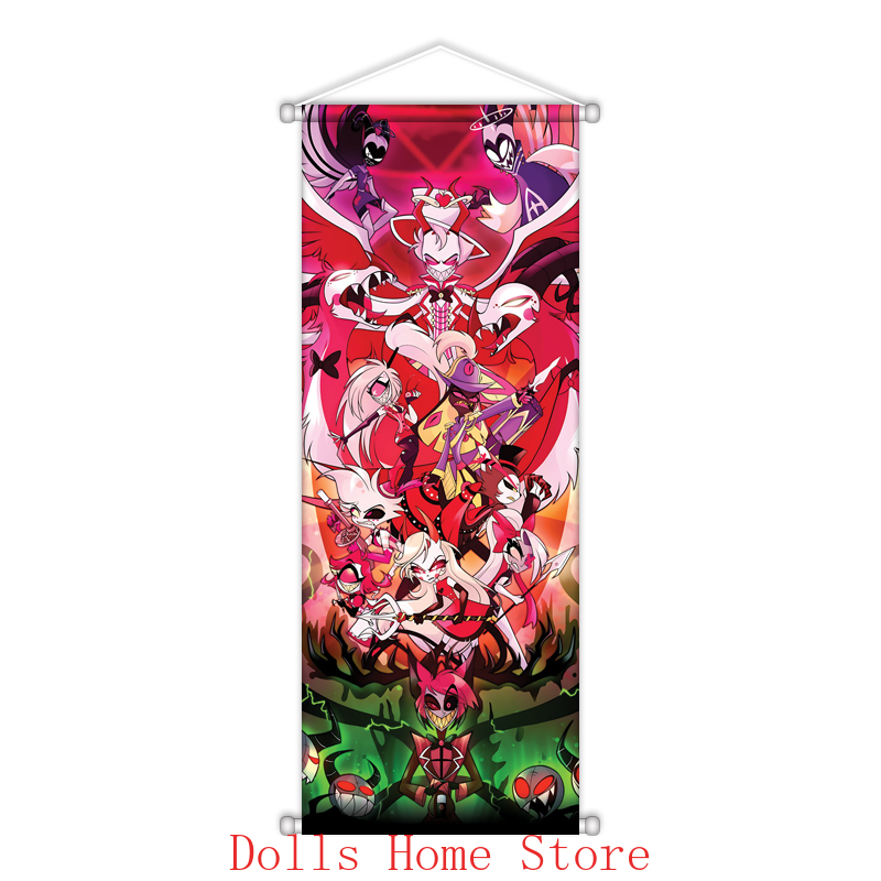 애니메이션 스크롤 캔버스 벽걸이 그림 홈 사진 애니메이 - Home Decor Accessories 리뷰 및 가격