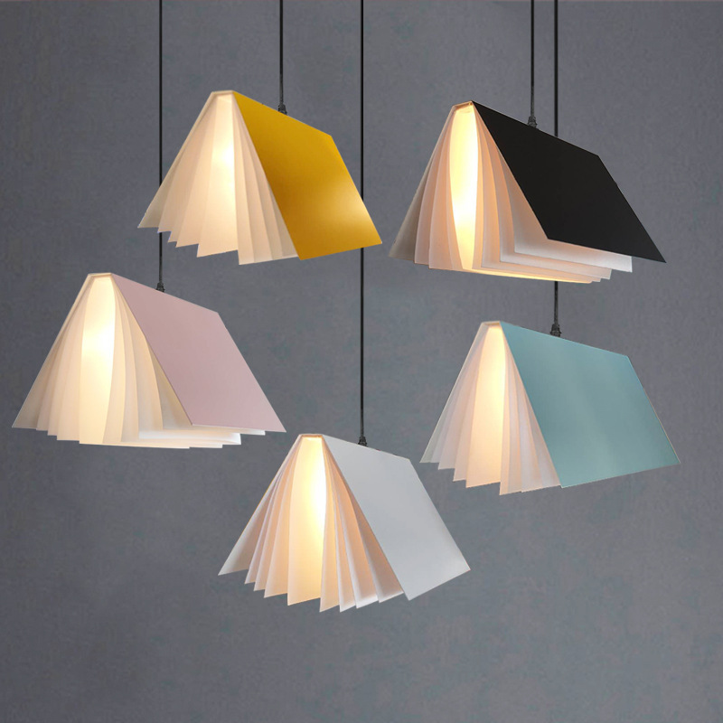 창의적인 펜던트 조명 모던 북 스타일 행잉 램프, 아트 - Hanging Moon Lamp 리뷰 및 가격