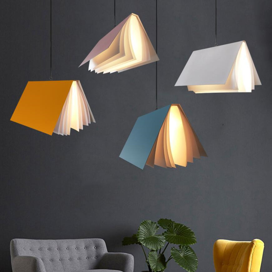 창의적인 펜던트 조명 모던 북 스타일 행잉 램프, 아트 - Hanging Moon Lamp 리뷰 및 가격