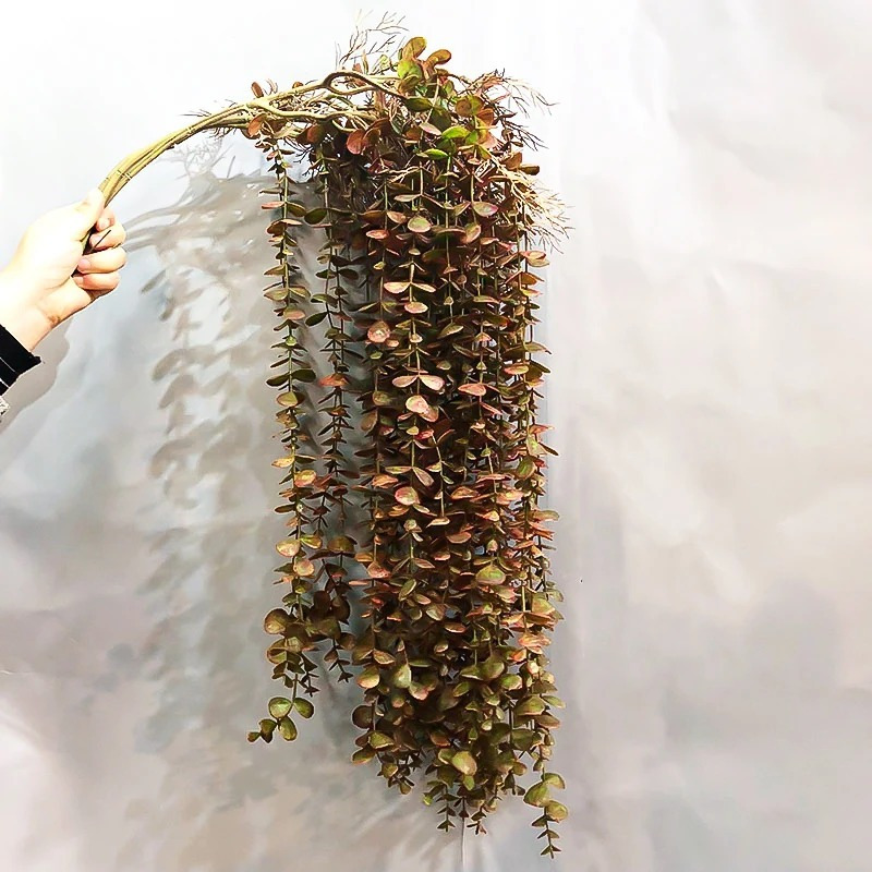 104cm 가짜 유칼립투스 등나무 인공 식물 포도 나무 - Rattan Plant Basket 리뷰 및 가격