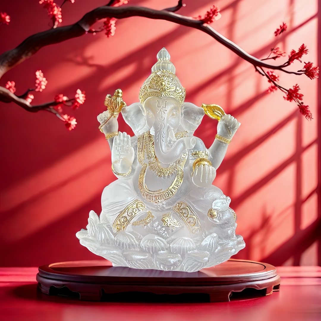 하이 스타일 가네샤 신상 코끼리 신상 화이트 레진 골드 - Home Decor Zen Style 리뷰 및 가격