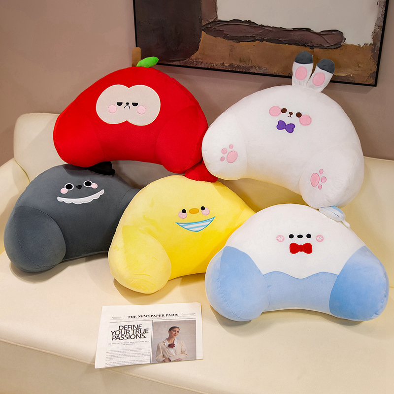 러브 앤 딥스페이스 귀여운 등받이 쿠션 부드러운 플러시 - Home Decor Ai Free 리뷰 및 가격